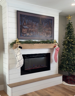 Dean G. fireplace project